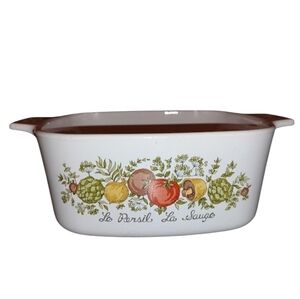 Corning Ware L'Echalote Spice Of Life 1-1/2 quart baking dish